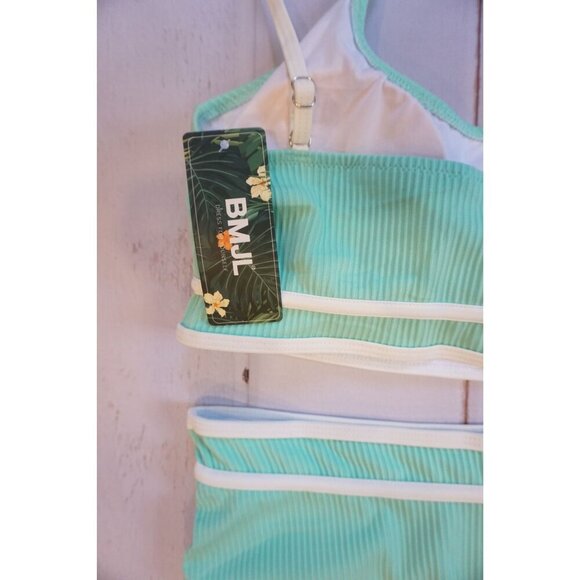 BMJL High Waisted Ribbed 2-Piece Bikini Swimsuit - Size M, NWT - Picture 6 of 7